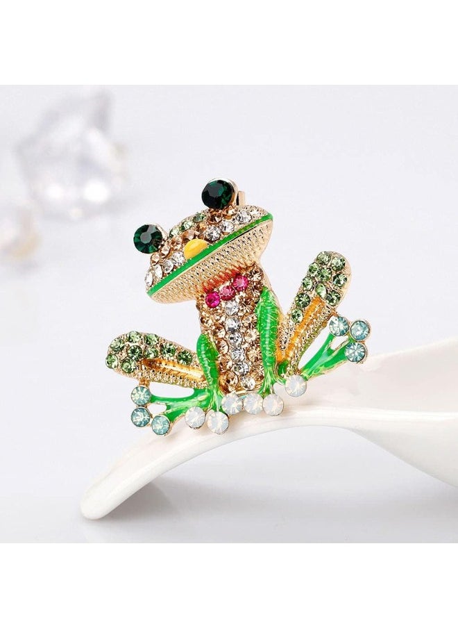 silvercnc 1 Pc Insect Frog Style Pretty Accessory Party Ornaments Fashion Jewelry  - Image 3