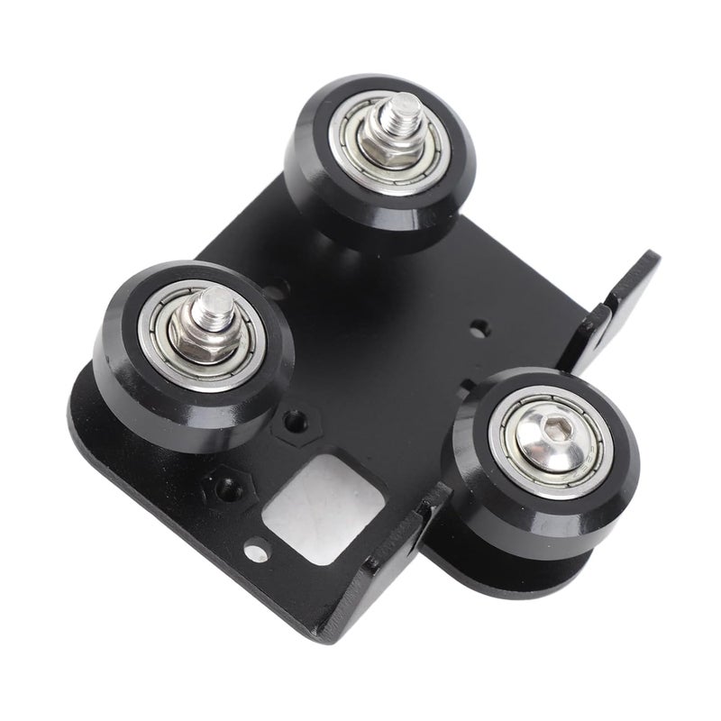 3D Printer Metal Back Support Plate with Pulley for Ender3 Users - Sturdy and Compatible Upgrade - Image 4