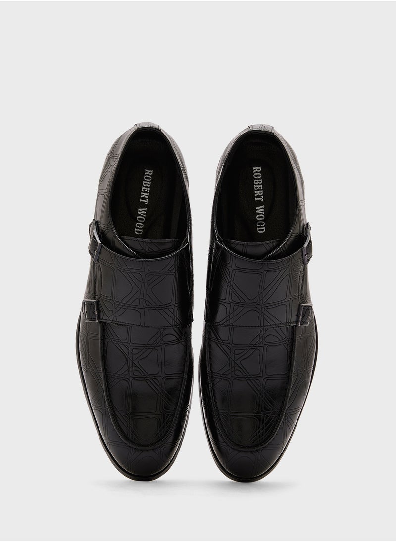 Robert Wood - Formal Monk Slip Ons - Image 1
