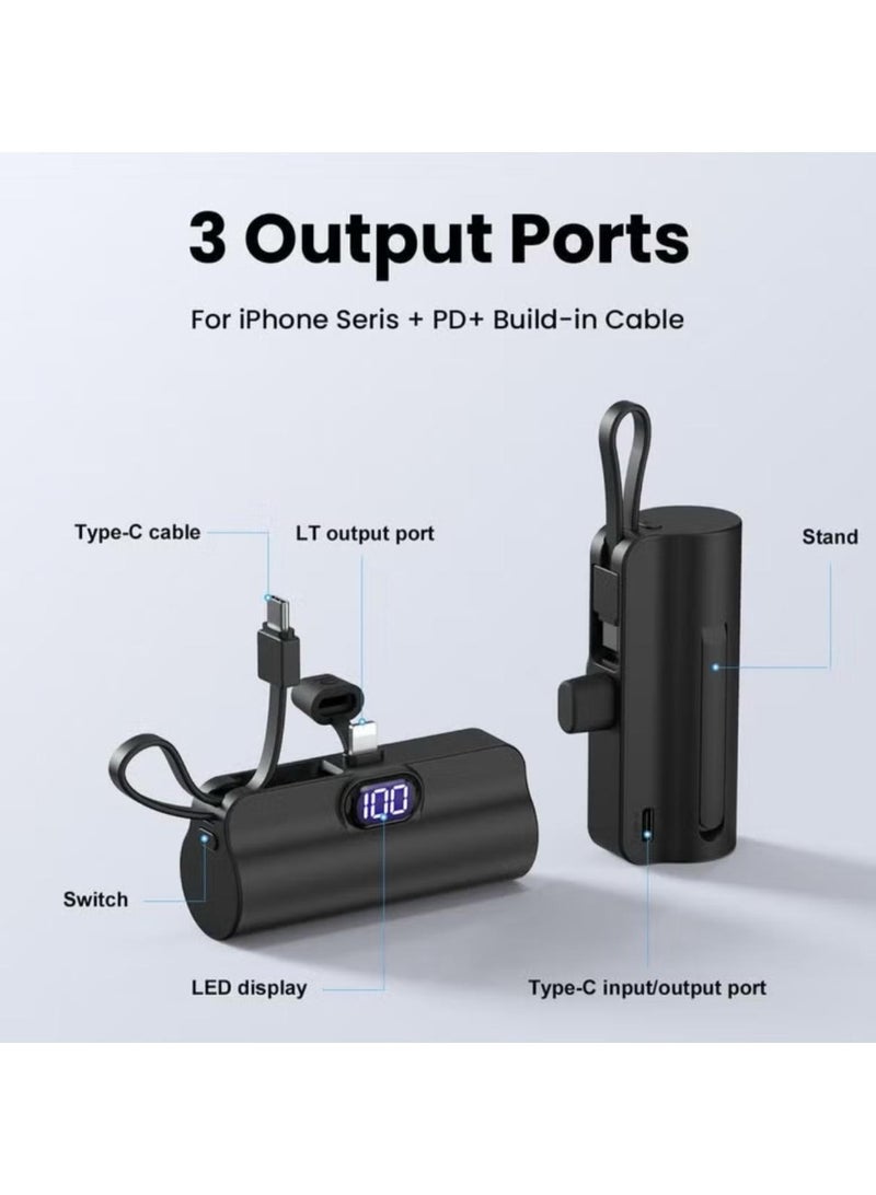 Denx Mini Power bank charger with multiple ports that supports fast charging | 5000 mAh | DX412  - Image 5