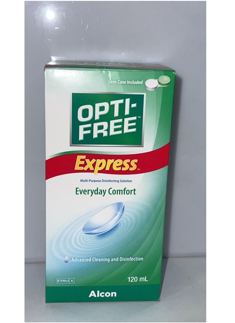 Alcon - Opti Free Express  Solution 120 ml - Image 1