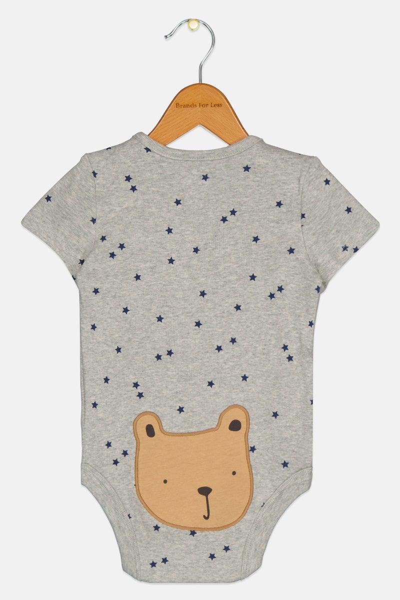 GAP بدلة أطفال أولاد بأكمام قصيرة بطبعة شاملة، متعددة الألوان - Image 2