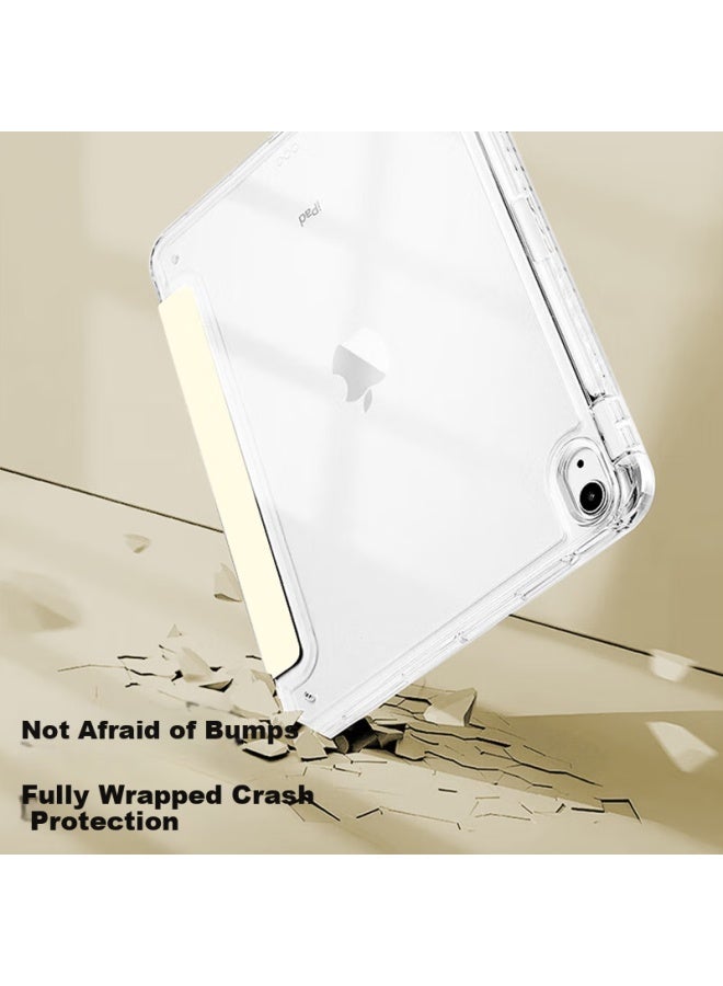 Jiang Ming Jiangming Ipad Case Compatible With Ipad 11/10th Generation Tablets, 11-inch Model A16 Chip Universal 10.9-inch Y-type Tri-fold With Pencil Holder, Cartoon-style Shockproof And Bend-resistant - Image 4