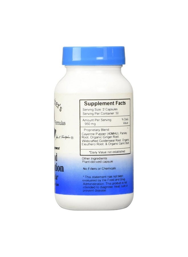 Christopher's Original Formulas Blood Circulation Formula Capsules, Herbal Supplement for Cardiovascular & Circulatory Wellness, 100 Capsules - pzsku/ZE3FE9A22DA9DBB58FCF6Z/45/_/1735908089/c7e5cb09-9144-44ab-addc-84b5edd58a21