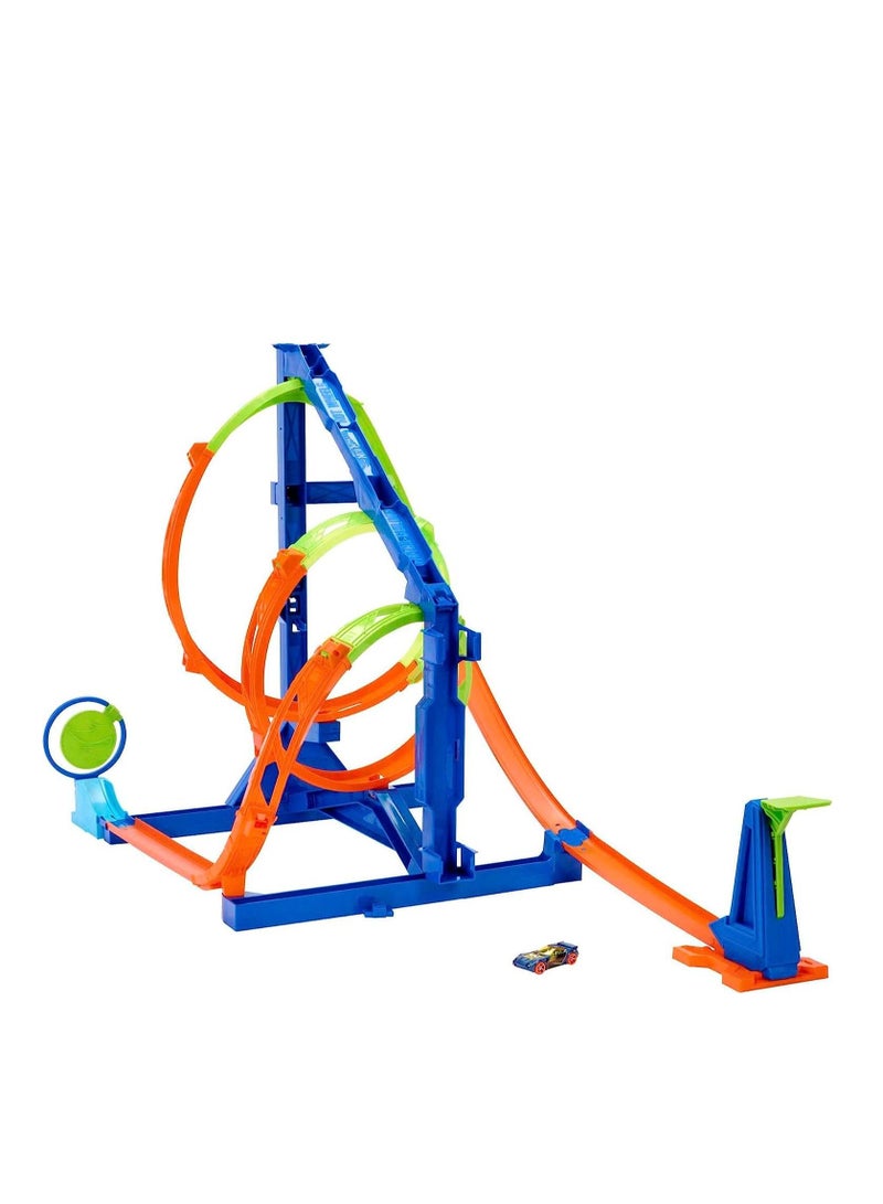 Hot Wheels مجموعة ألعاب HotWheels Action Corkscrew Twist Kit - Image 1