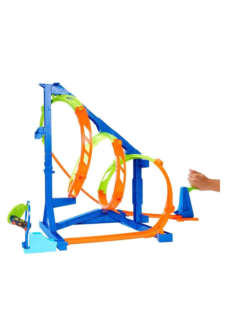 Hot Wheels مجموعة ألعاب HotWheels Action Corkscrew Twist Kit - Image 3