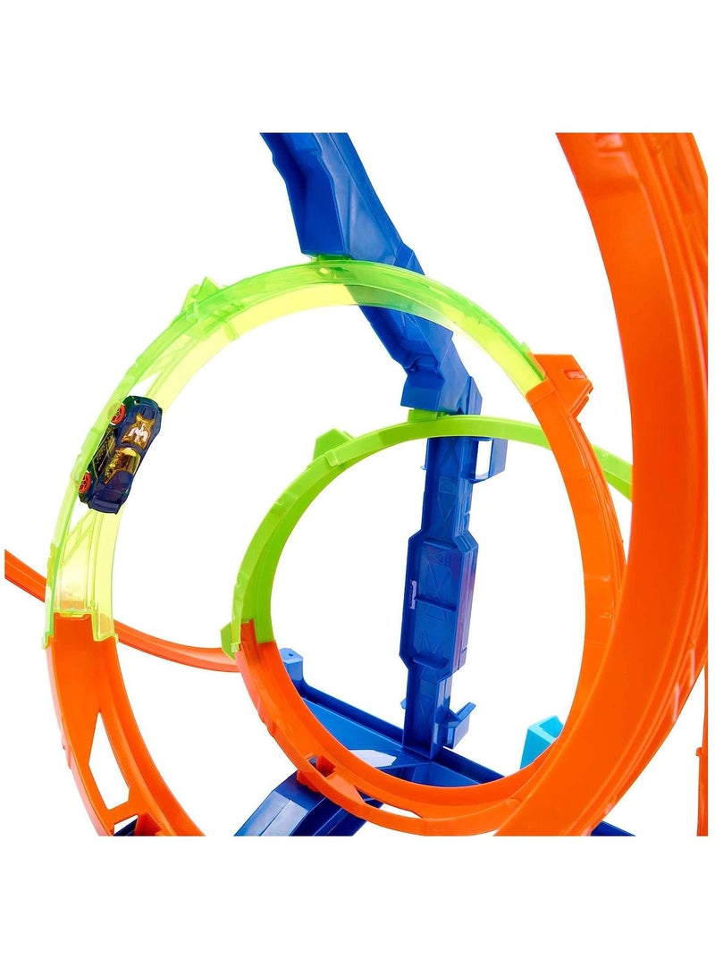 Hot Wheels مجموعة ألعاب HotWheels Action Corkscrew Twist Kit - Image 2