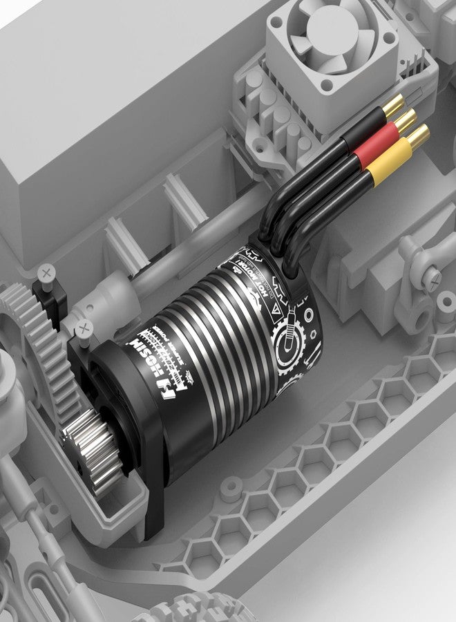 Hosim M13 RC Car 2847 Motor M13-2847 Accessory Spare Parts for 1:14 M13 High Speed RC Truck - Image 2
