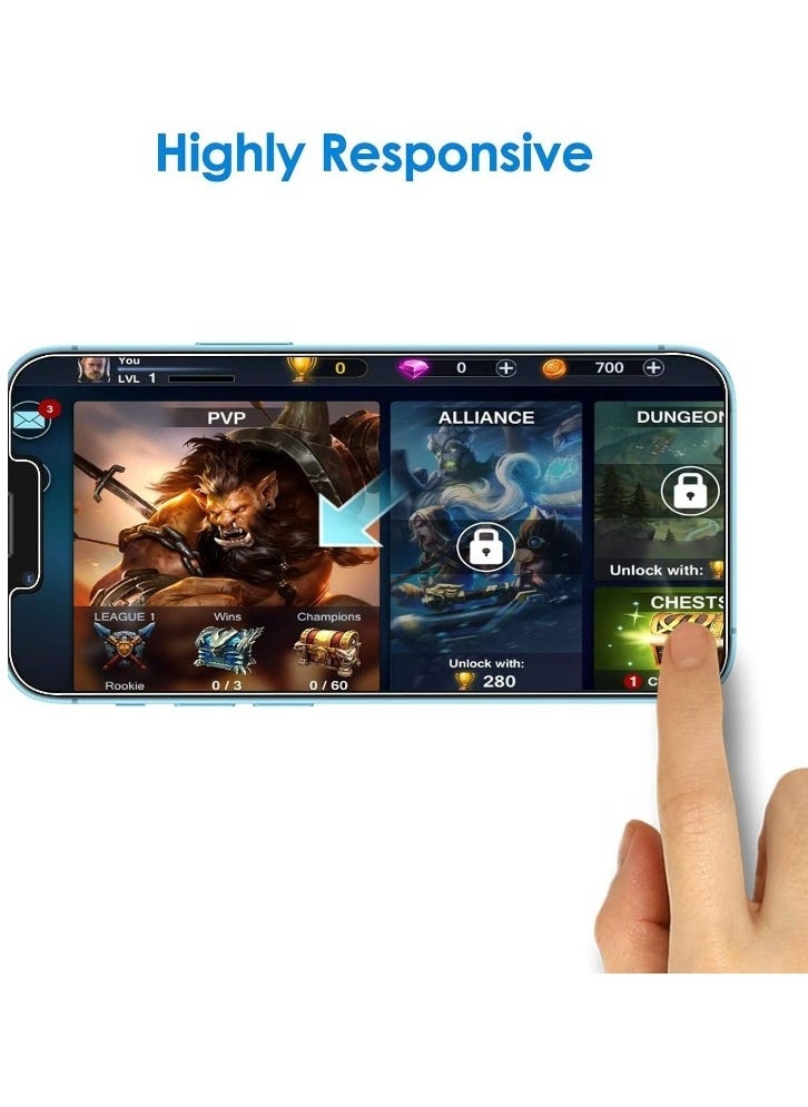 Generic - Ceramic Nano screen protector, anti-break and scratch, with high definition HD for (iPhone 11 Pro), maximum protection for the screen from scratches and breakage. - Image 1
