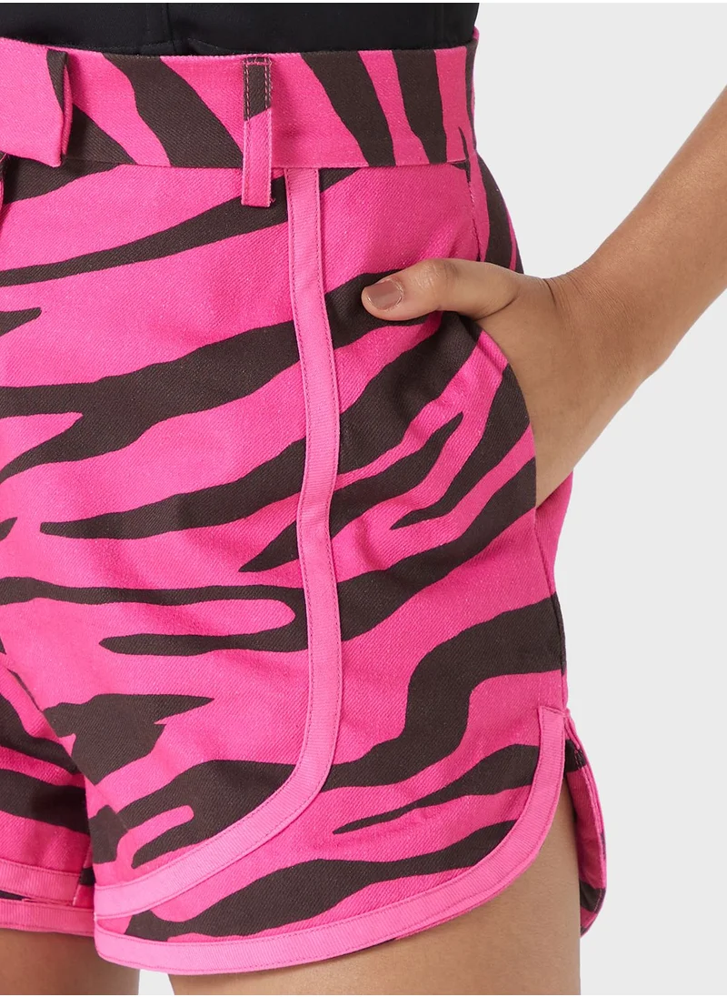 Cmeo collective Printed Mini Shorts