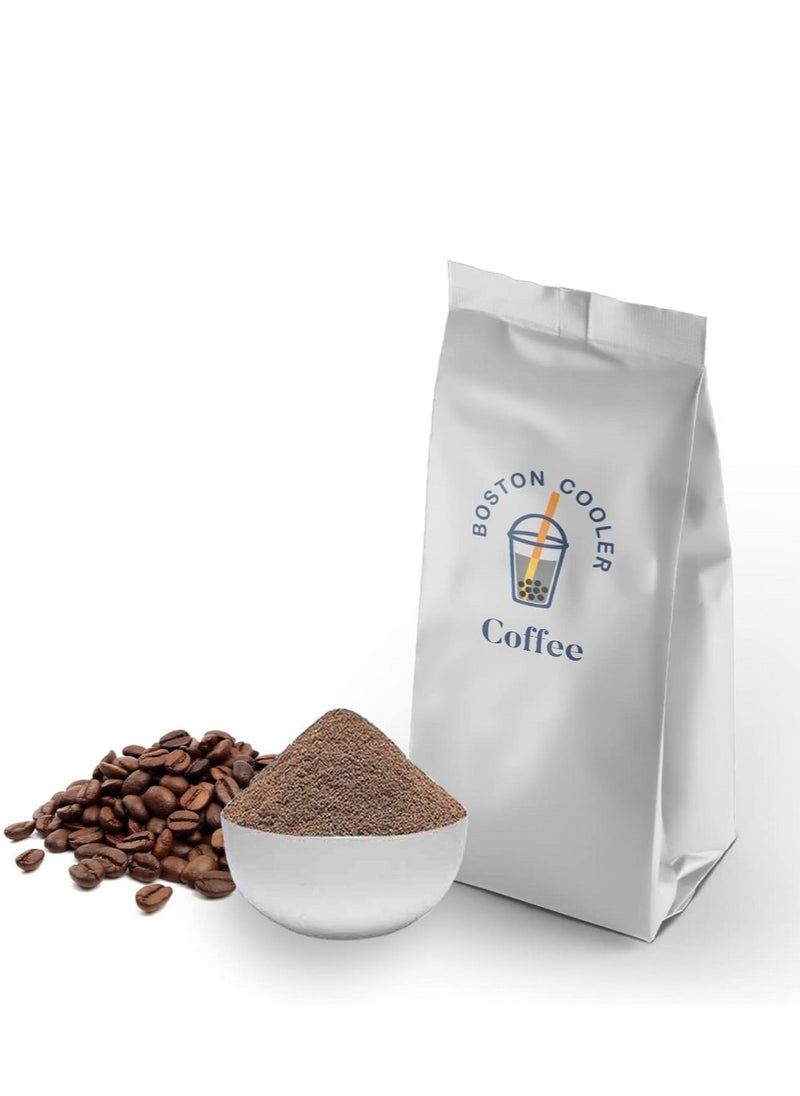 BOSTON COOLERS - BOSTON COOLERS Coffee Flavored Powder Original 1 Kg For Bubble Tea, Fruit Tea, Milk Tea, Boba Tea and Smoothies - Image 1