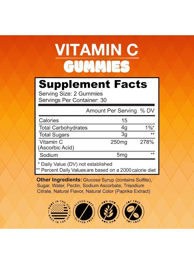 New Age Vitamin C Gummies Orange for Immune Defense - Image 2
