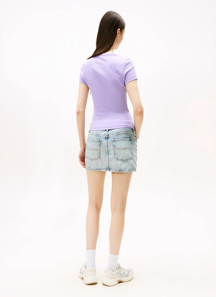 تومي جينز Logo Crew Neck T-Shirt