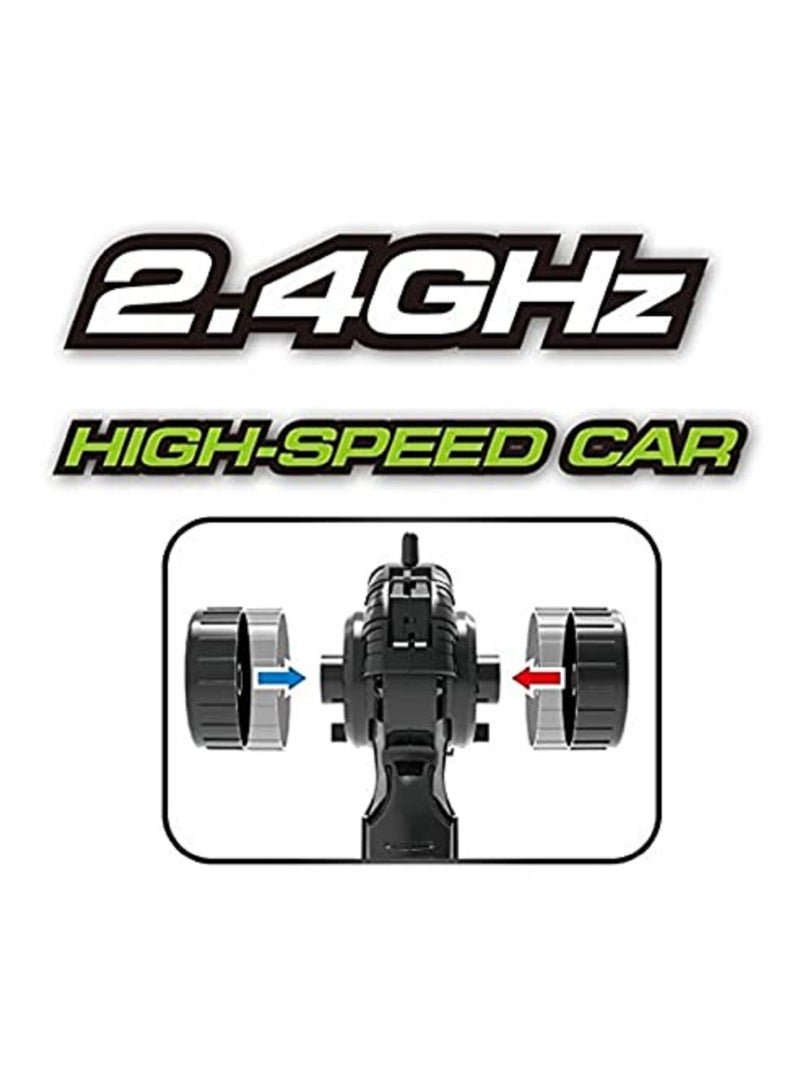 Cheetah King 2.4GHz 1:18 Extreme Power High Speed RC Muscle Buggy Drift Car with Pistol Grip Remote Controller - Image 2