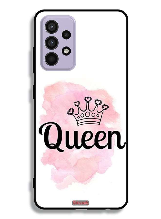 Tolwak Samsung Galaxy A52 4G Protective Case Cover Queen Art - Image 1