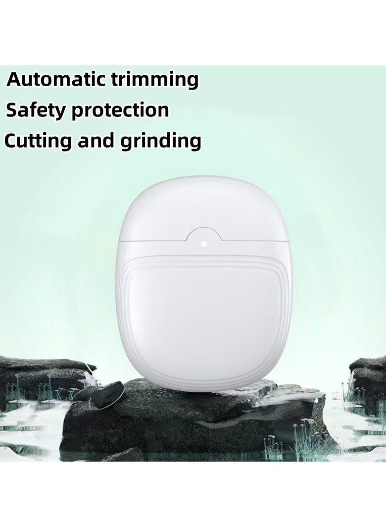 EXCLIFE Electric nail clippers, nail art tools, adult nail trimmer, baby and child anti-pinching automatic nail clippers - Image 1