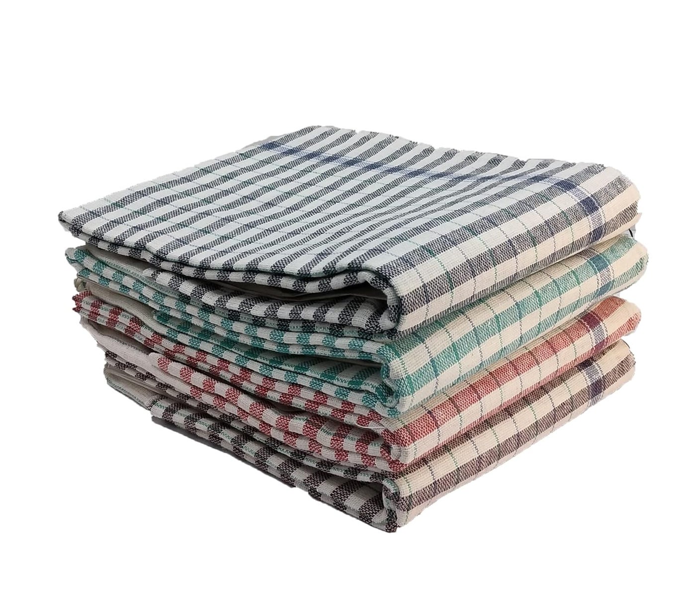 Khillayox Pure Cotton Khadi Gamcha | Ultra Soft Light Weight Bath Towel Suitable for Men, Women, and Babies Multi Colour Set of 4 (33x66 inches)