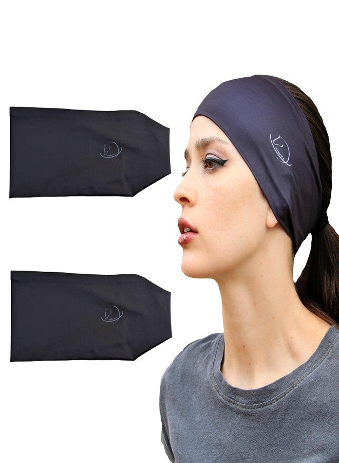 myMareCo Equestrian Headbands for Women, Under Riding Helmet Bands, Sportswear Wide Hair Wrap Suitable for Use with Bike Helmets, Yoga & Hiking - Image 1