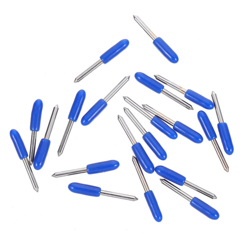 Blue Tungsten Cutting Blades 20pcs For Exacto Knife Engraving And Thin Material Cutting - Image 2