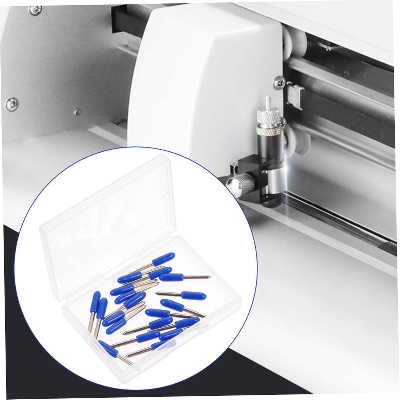 Blue Tungsten Cutting Blades 20pcs For Exacto Knife Engraving And Thin Material Cutting - Image 5