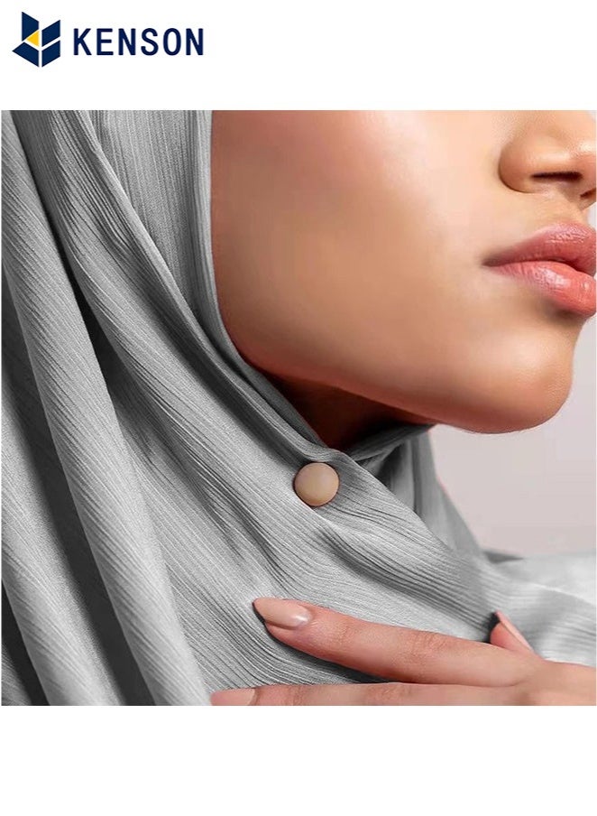 كِينْسُون 8 أزواج من دبابيس الحجاب المغناطيسية القوية الممتازة ، ومغناطيس الحجاب متعدد الاستخدامات بدون عقبة ، ودبابيس الحجاب المغناطيسية الاحترافية بدون دبابيس ، وحزمة نمط لامع وغير لامع - Image 5