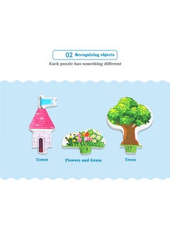 Ssovi 3D Puzzle Children's Parent-child Toys Building House Handmade Educational Paper Model Girl Gift Assembly（4 Sets of Pictures）  - Image 4