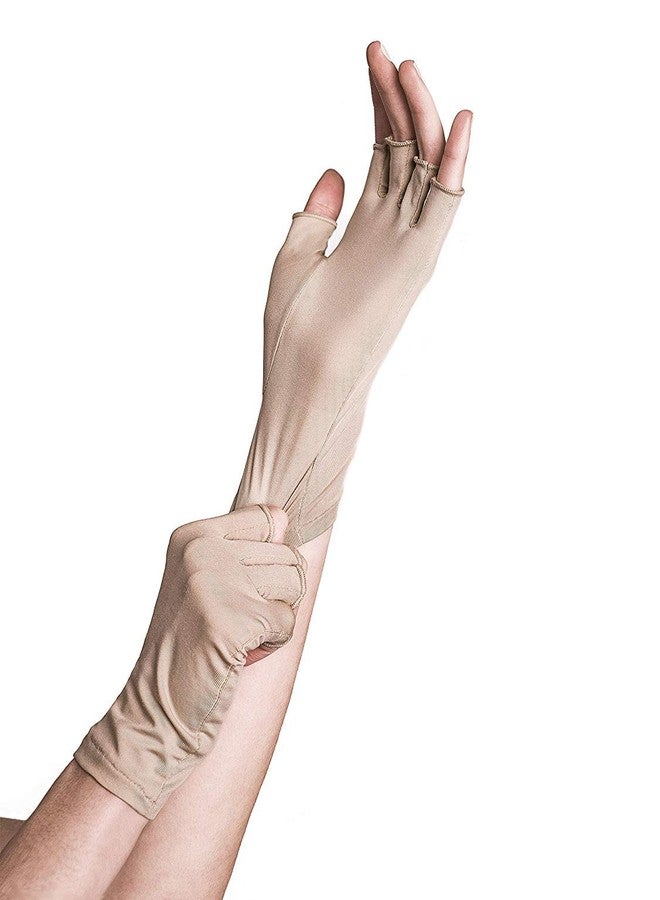 iluminage Skin Rejuvenating Gloves For Hand Wrinkle & Age Spots Reduction w/Copper Technology - (X-Small/Small) - Image 4