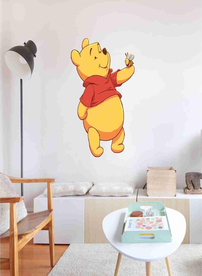 ملصق حائط قابل للإزالة من سكاي أولا - تصميم ويني ذا بوه - 40×60 سم، مصنوع من فينيل PVC برسومات كرتونية، سهل اللصق - مثالي لتزيين غرف الأطفال، والحضانات، وغرف الأطفال، والممرات، وغرف المعيشة - Image 5