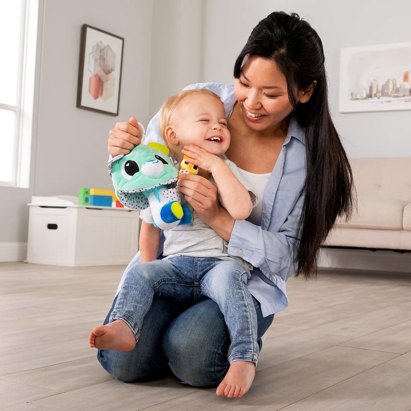 Lamaze L27469 3-in-1 Clip & Go Bear, Carry Along, Pram Baby Toy, Toy for Babies with Colours and Sounds, Development Toy for Boys and Girls from 0 to 24 Months, Blue - Image 5