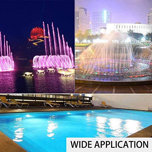 JONAS C JONAS.C 12V 45W Pool Light Underwater Color Changing LED Lights RGB IP68 Inground Swimming Pool Light with Remote - Image 5