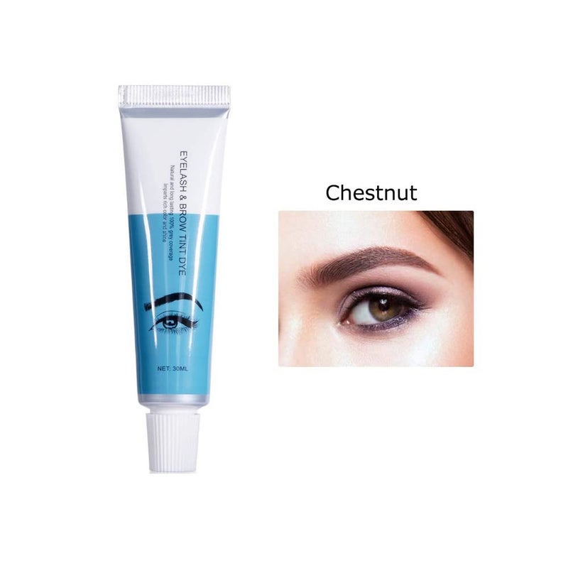 Noise Noies Eyelash & Eyebrow Tint Dye Brushes Professional Kit (chestnut) - Image 2