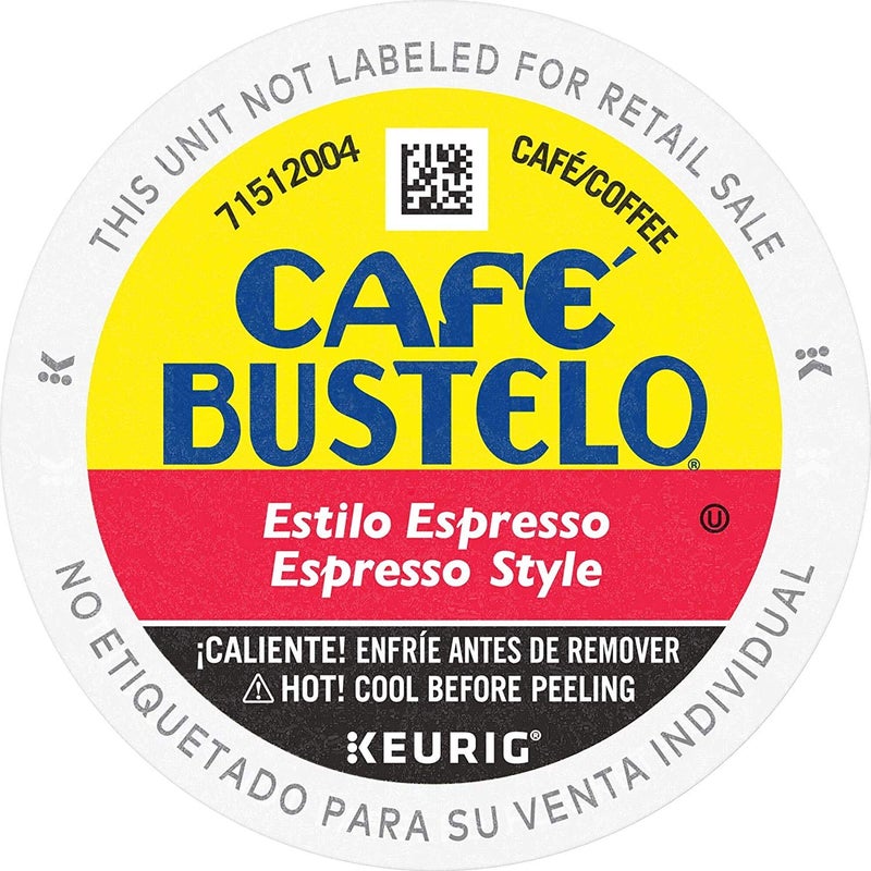 Café Bustelo Cafe Bustelo K-Cup Packs, Espresso Style. Pack of 12 pods - Image 1