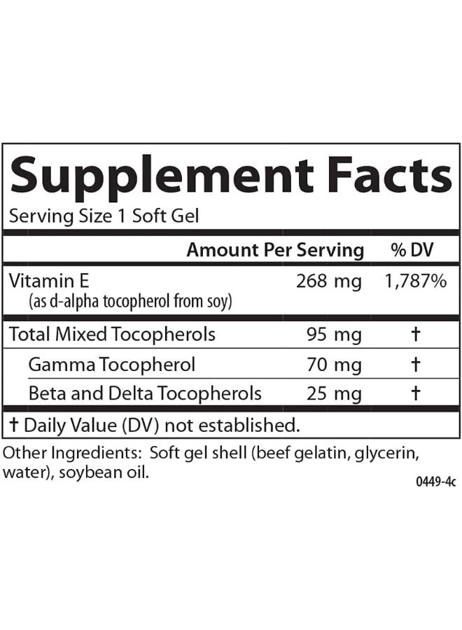 Carlson E-Gems Plus Vitamin E Soft Gels for Optimal Wellness - Image 4