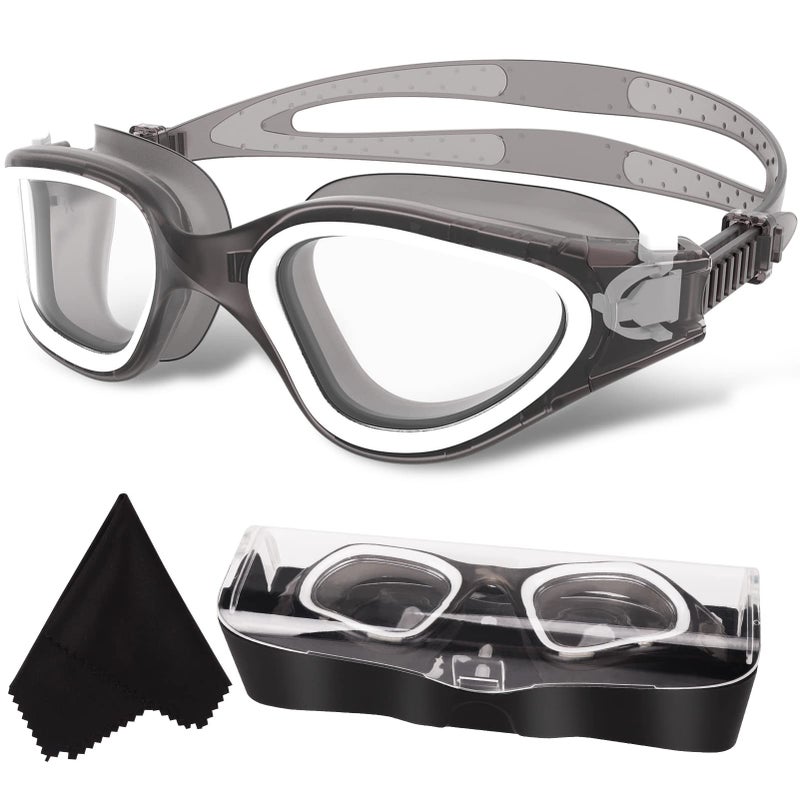 WIN.MAX Polarized Swimming Goggles Swim Pool Goggles Anti Fog Anti UV No Leakage Clear Vision for Men Women Adults Teenagers - Image 1