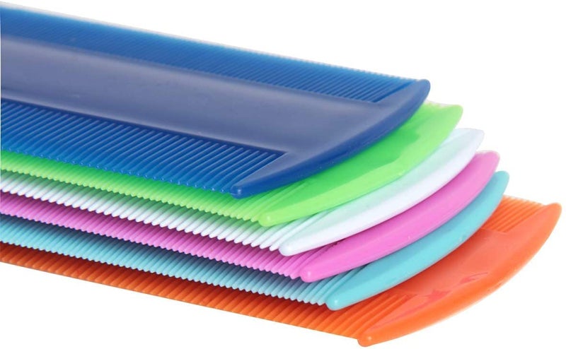 LJL Traders Lice Comb Lice And Nits Removal Comb Dandruff Dust Narrow Teeth Comb for Women and Men (Random Colors) Pack of (1) - Image 4