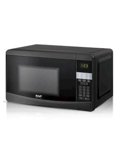 RAF Black Stainless Automatic Microwave - Fast Cooking Power 800W, 20L, R.8009, Cooking and Reheating  - Image 1