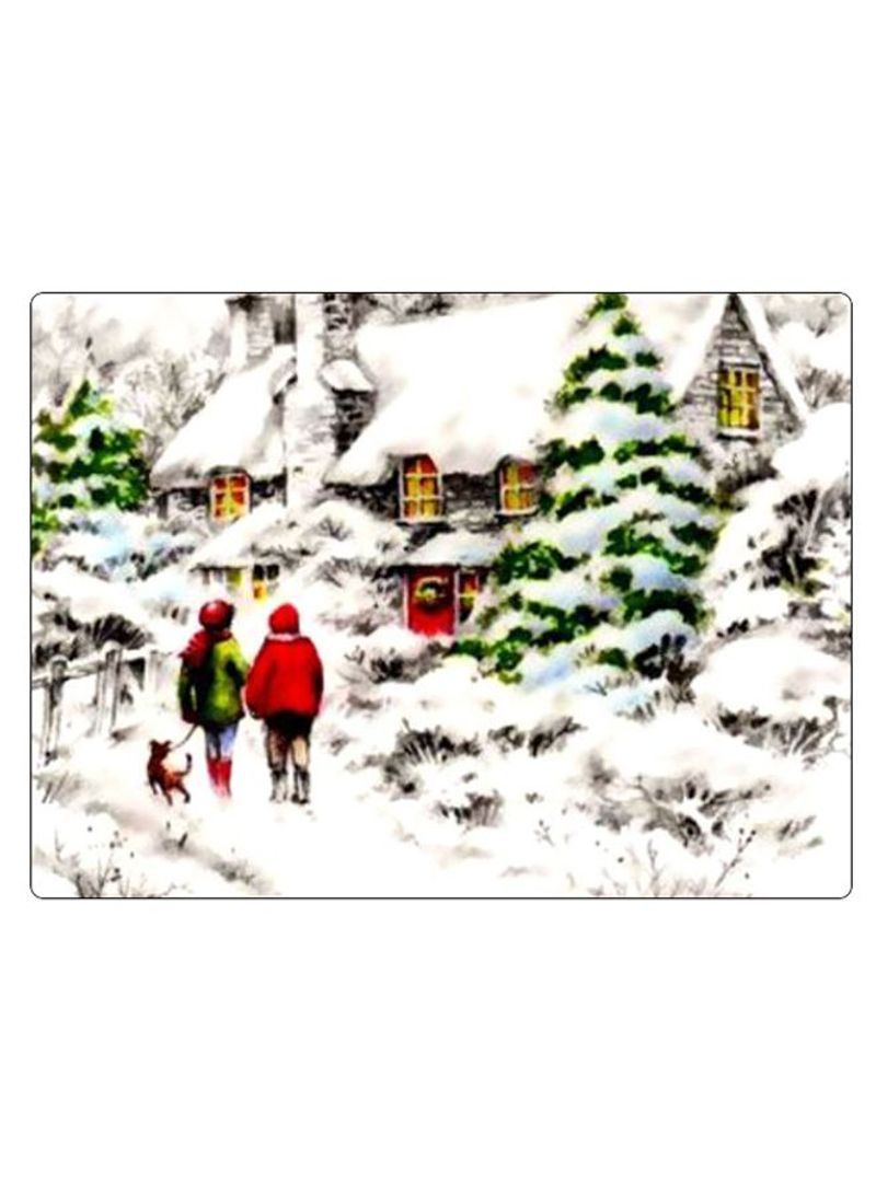 RKN Printed Anti-Slip Gaming Mouse Pad Multicolor