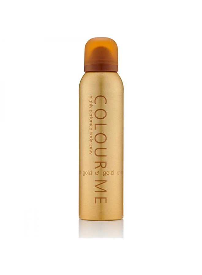 COLOUR ME Gold Highly Perfumed Body Spray 150ml