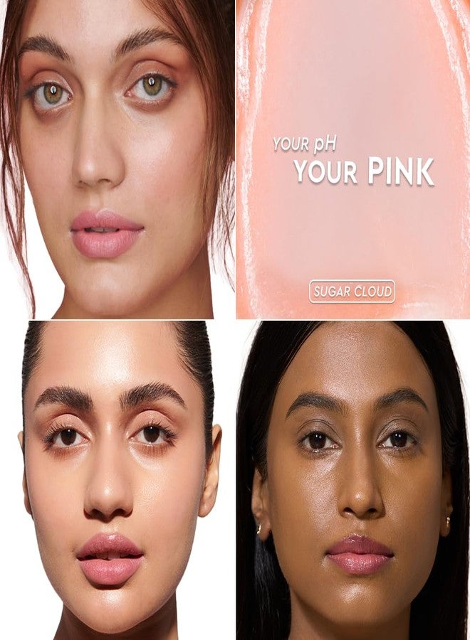 Kiro pH Jelly Twist Colour Adapting Lip Balm - Sugar Cloud, 3g | Clear to Pink Tint | Hydrating Vegan Lip Balm with Squalane & Camellia Oil - Image 3