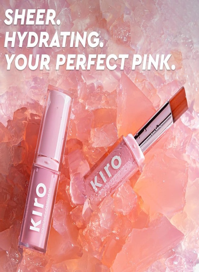 Kiro pH Jelly Twist Colour Adapting Lip Balm - Sugar Cloud, 3g | Clear to Pink Tint | Hydrating Vegan Lip Balm with Squalane & Camellia Oil - Image 4