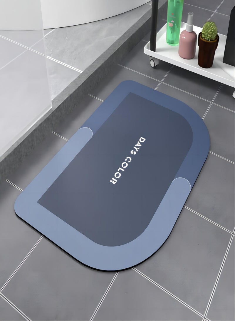 Sharpdo Absorbent Mats Non-slip Bathroom Floor Mats Kitchen Floor Mats Quick Dry - Image 1