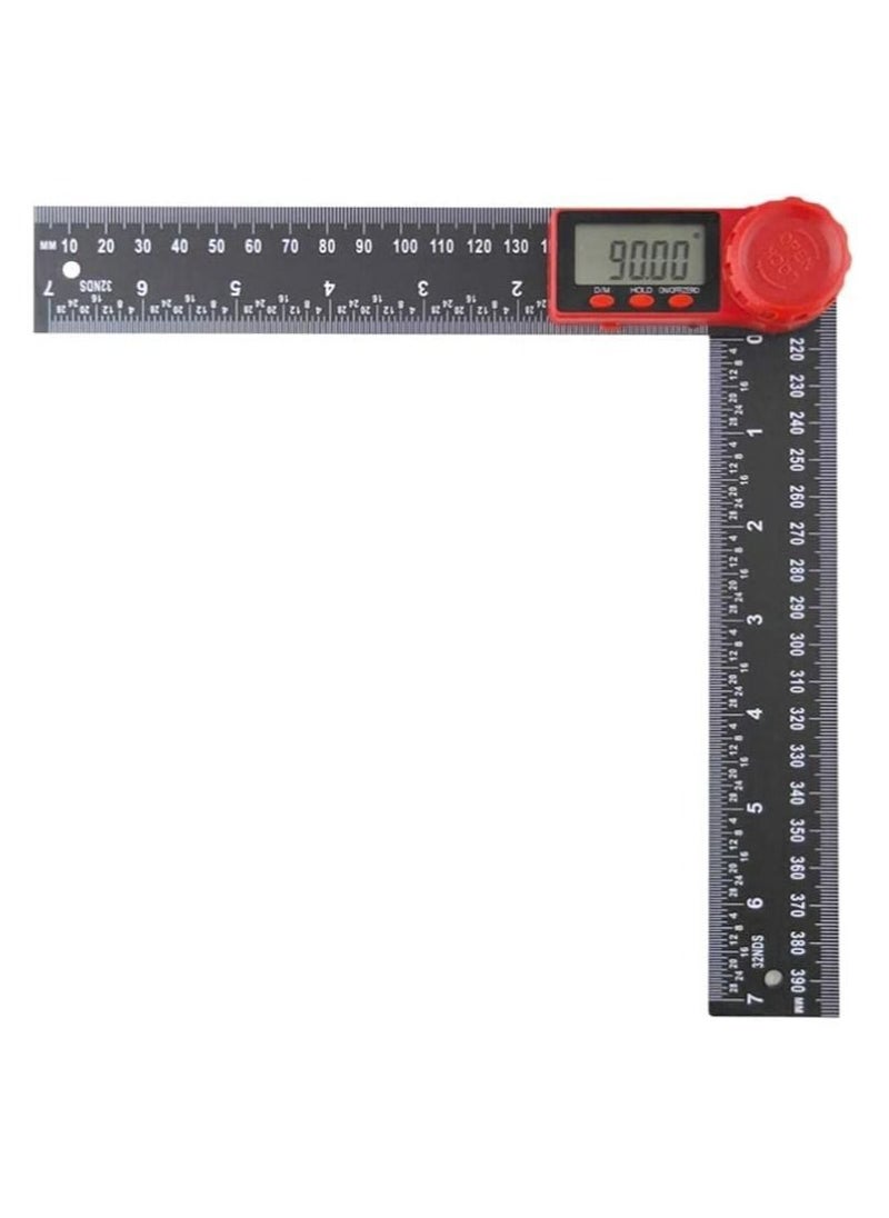 Y&D Digital Angle Finder Protractor - Ruler Stainless Steel Measuring for DIY Architect Handymen Builders Craftsmen  - Image 1