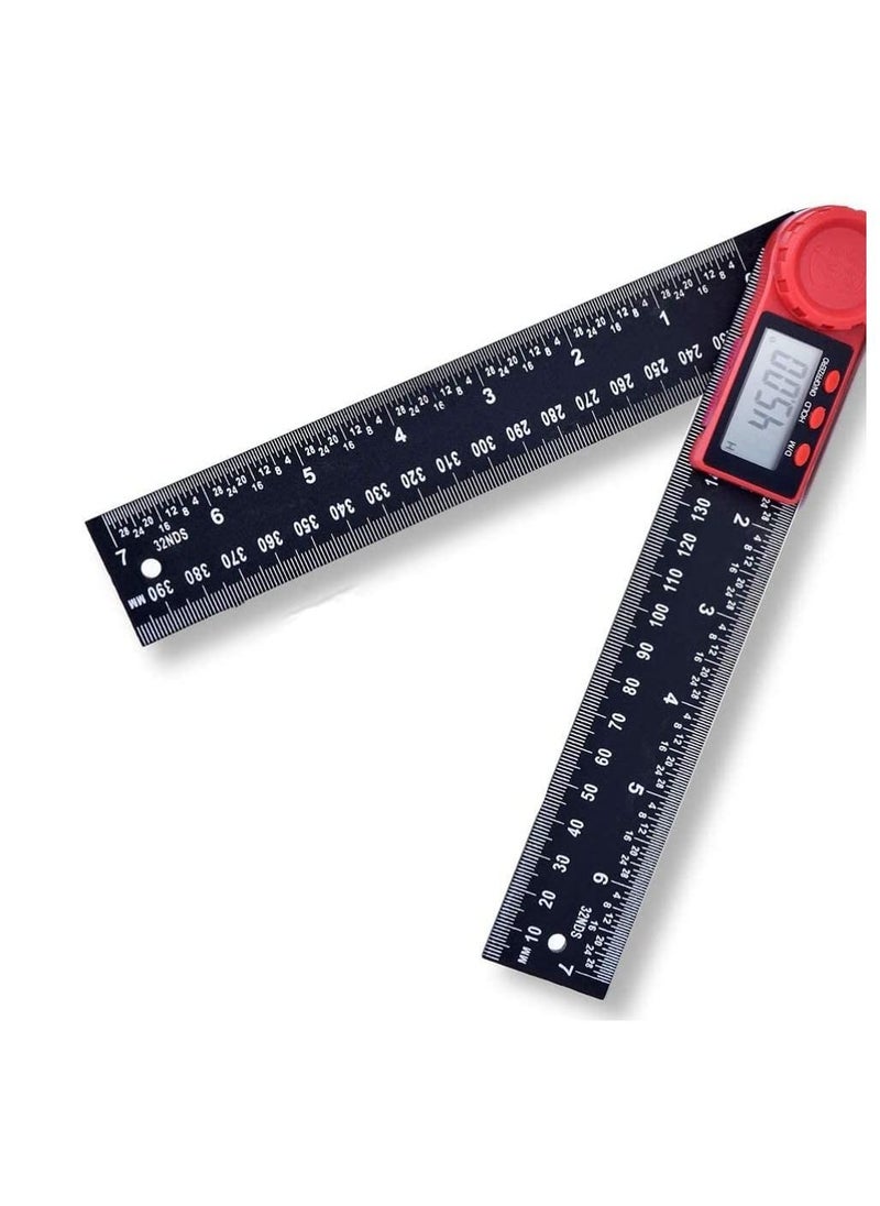 Y&D Digital Angle Finder Protractor - Ruler Stainless Steel Measuring for DIY Architect Handymen Builders Craftsmen  - Image 2