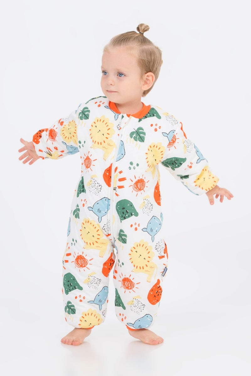 Cantoy Girls Boys Thick Fiber Filled 2.5 Tog Patterned Sleeping Bag  - Image 1