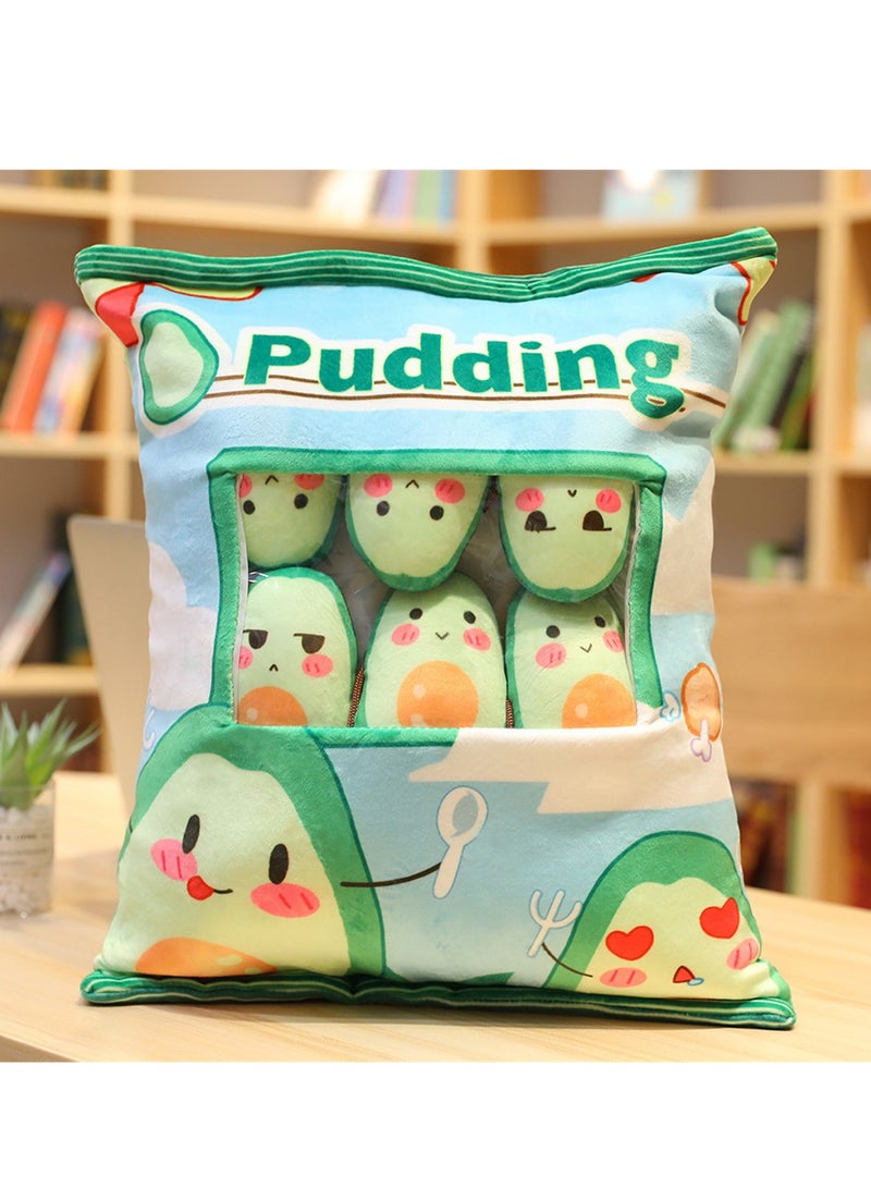 Creative round toys cute cartoon dolls a big bag of creative plush toys  - Image 2