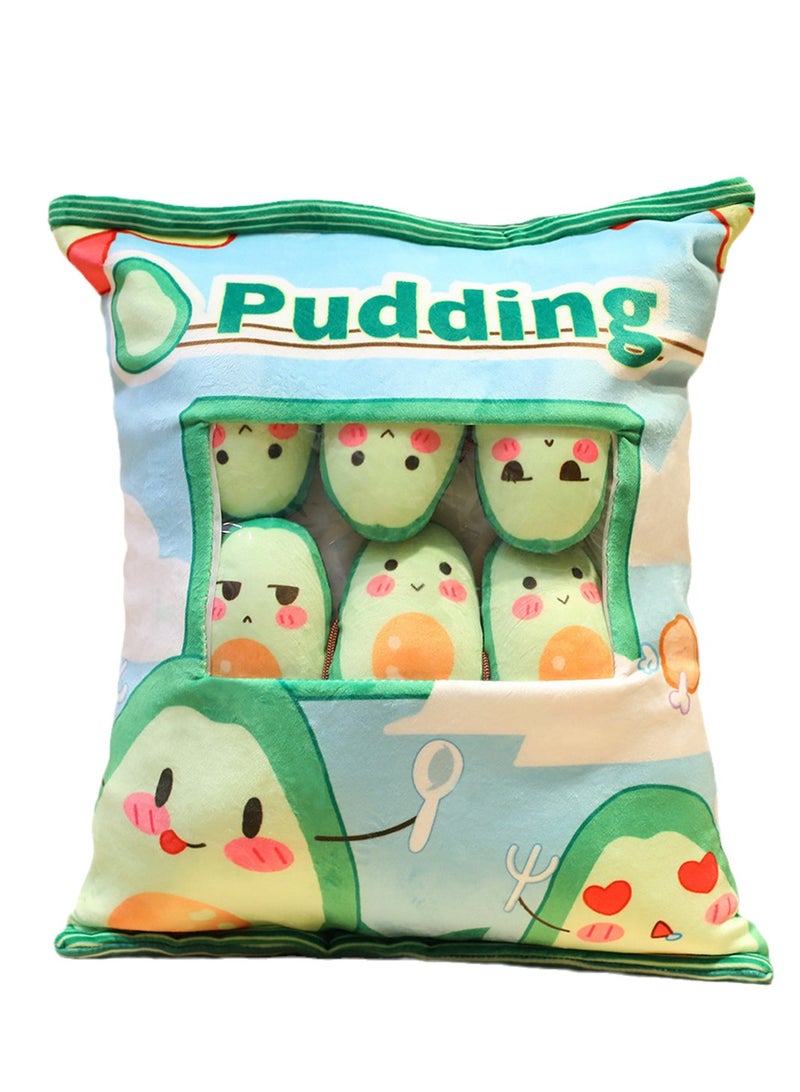 Creative round toys cute cartoon dolls a big bag of creative plush toys  - Image 1