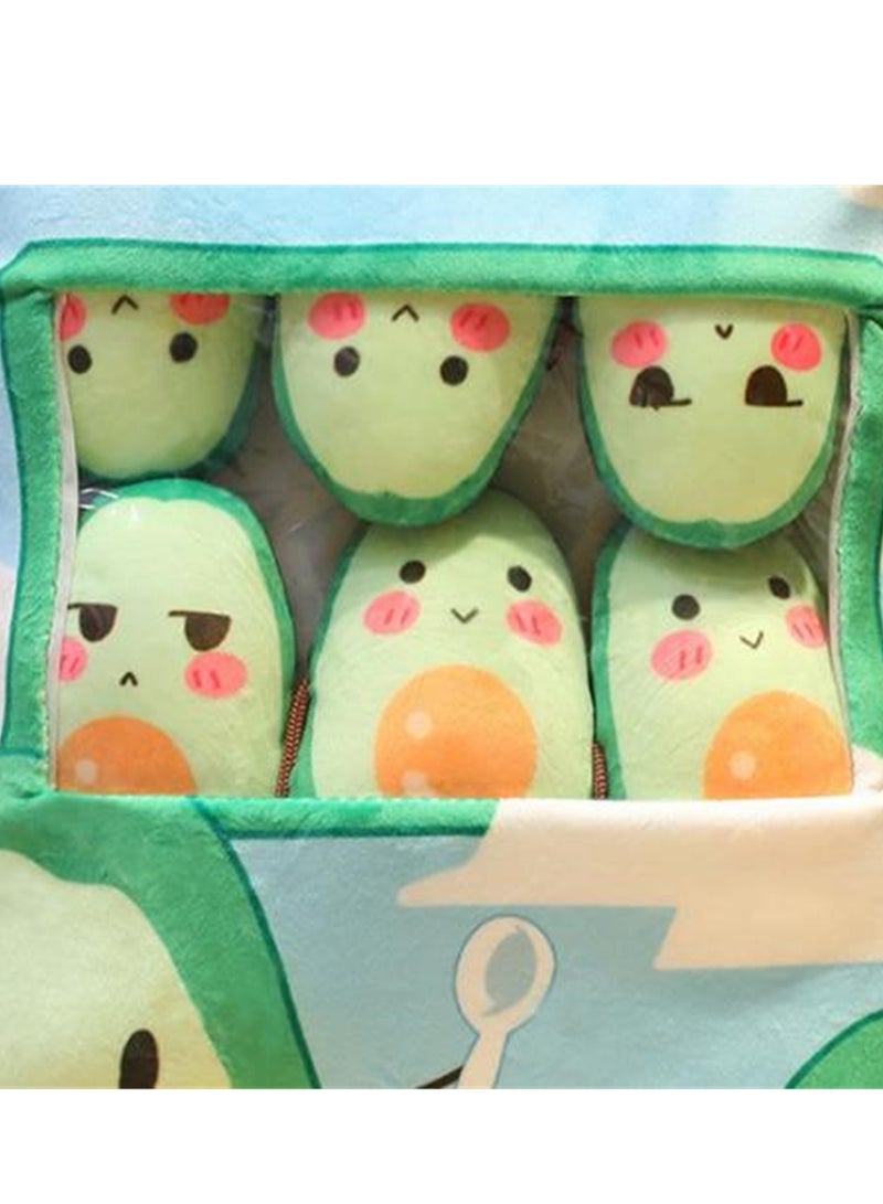Creative round toys cute cartoon dolls a big bag of creative plush toys  - Image 3