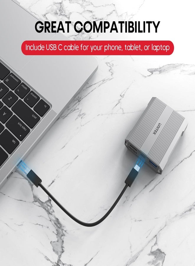 Unitek 4-in-1 CFexpress Type B/SD4.0 UHS-II & Micro SD Card Reader with USB-A Hub 10Gbps USB 3.2 Gen 2 for CFexpress Type B/SD/Micro SD 3.0/SDHC/SDXC/SDUC - Image 3