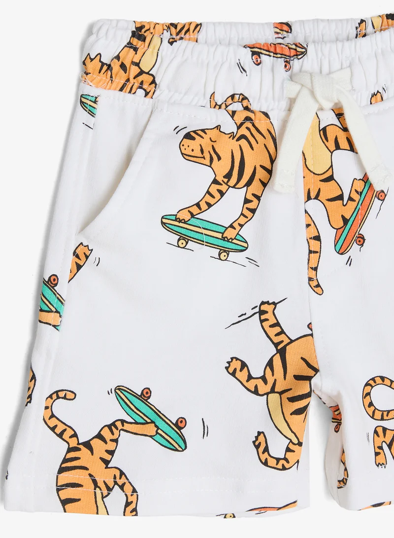 Ripples  Boys Regular Fit Tee & Shorts Set for Men | Best Price UAE