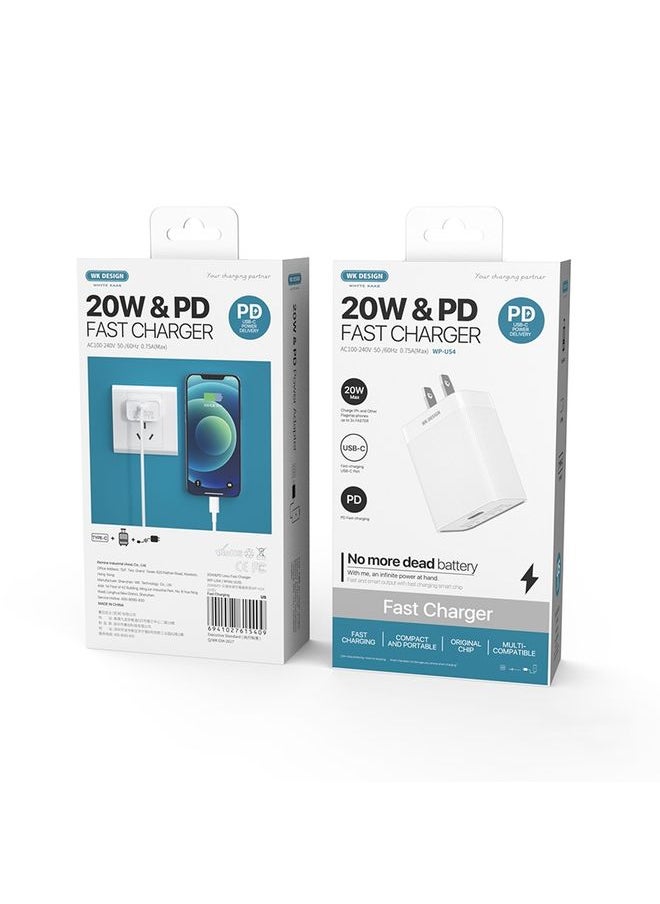 WK WP-U54 Max 20W Maxspeed PD Fast Charger